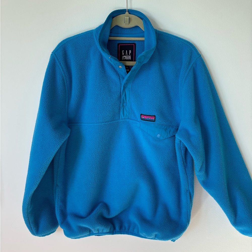 Gap Fleece Snap Pullover - image 7